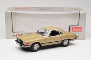 Mercedes 350 SL R107 Auksinis Sun Star 1:18 MB004 Metalas - nuotrauka 8 iš 8