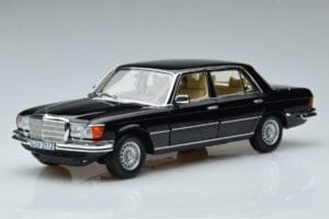 Mercedes 450 SEL 6.9 W116 Riboto Leidimo Norev 1:18 183458 Metalas