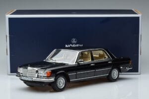 Mercedes 450 SEL 6.9 W116 Riboto Leidimo Norev 1:18 183458 Metalas - nuotrauka 8 iš 8
