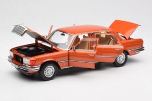 Mercedes 450 SEL 6.9 W116 Oranžinis Metallic Norev 1:18 183459 Metalas - nuotrauka 2 iš 8