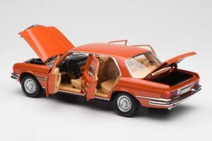 Mercedes 450 SEL 6.9 W116 Oranžinis Metallic Norev 1:18 183459 Metalas - nuotrauka 5 iš 8