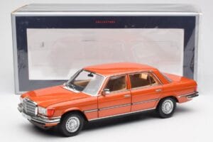 Mercedes 450 SEL 6.9 W116 Oranžinis Metallic Norev 1:18 183459 Metalas - nuotrauka 8 iš 8