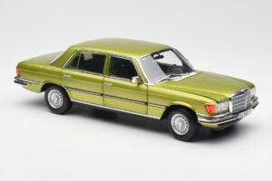 Mercedes 450 SEL W116 Citrus Žalias Dilerio Leidimas Norev 1:18 B66040683 Metalas - nuotrauka 6 iš 8