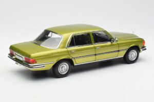 Mercedes 450 SEL W116 Citrus Žalias Dilerio Leidimas Norev 1:18 B66040683 Metalas - nuotrauka 3 iš 8