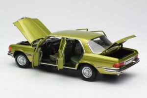 Mercedes 450 SEL W116 Citrus Žalias Dilerio Leidimas Norev 1:18 B66040683 Metalas - nuotrauka 5 iš 8
