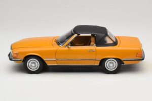 Mercedes 450 SL R107 Cayenne Orange Norev 1:18 183350 Metalas - nuotrauka 5 iš 10