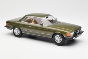 Mercedes 450 SLC R107 Žalias Metalinis KK-Scale 1:18 KKDC180792 Metalas - nuotrauka 4 iš 6
