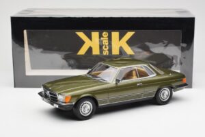 Mercedes 450 SLC R107 Žalias Metalinis KK-Scale 1:18 KKDC180792 Metalas - nuotrauka 6 iš 6
