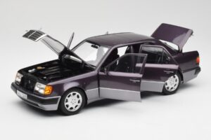 Mercedes 500 E W124 Bornit Metallic Norev 1:18 183948 Metalas - nuotrauka 2 iš 8