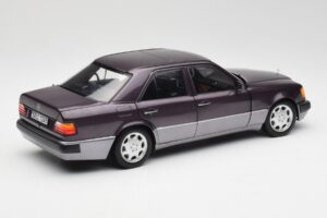 Mercedes 500 E W124 Bornit Metallic Norev 1:18 183948 Metalas - nuotrauka 3 iš 8