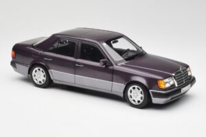 Mercedes 500 E W124 Bornit Metallic Norev 1:18 183948 Metalas - nuotrauka 6 iš 8