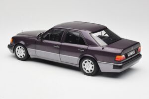 Mercedes 500 E W124 Bornit Metallic Norev 1:18 183948 Metalas - nuotrauka 7 iš 8