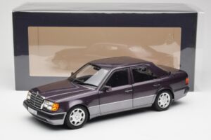 Mercedes 500 E W124 Bornit Metallic Norev 1:18 183948 Metalas - nuotrauka 8 iš 8