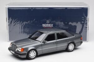 Mercedes 500 E W124 Pearl Pilkas Norev 1:18 183946 Metalas - nuotrauka 8 iš 8