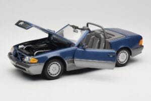 Mercedes SL 500 R129 Nautic Blue Metallic Revell 1:18 8081 Metalas - nuotrauka 2 iš 8