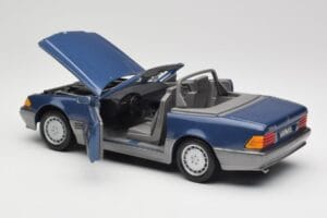Mercedes SL 500 R129 Nautic Blue Metallic Revell 1:18 8081 Metalas - nuotrauka 5 iš 8