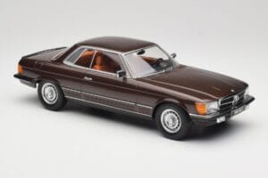 Mercedes 500 SLC C107 Beige Metallic KK-Scale 1:18 KKDC180851 Metalas - nuotrauka 4 iš 6