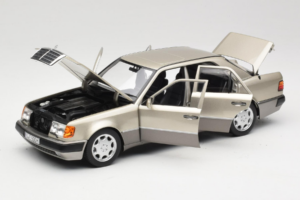 Mercedes 500E W124 Smoke Silver Pardavėjo Leidimas Norev 1:18 B66040724 Metalas - nuotrauka 2 iš 8