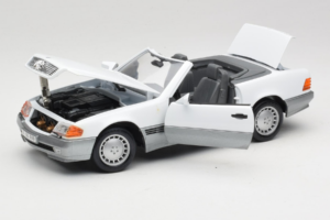Mercedes 500 SL R129 Baltas Roadtough 1:18 92048 Metalas - nuotrauka 2 iš 8