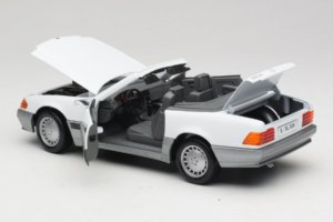 Mercedes 500 SL R129 Baltas Roadtough 1:18 92048 Metalas - nuotrauka 5 iš 8