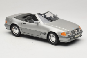 Mercedes 500SL R129 Sidabrinis Tchibo 1:18 TC001 Metalas - nuotrauka 6 iš 8