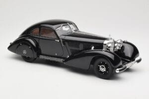 Mercedes 540K Autobahn Kurier Juodas BoS Models 1:18 BOS003 Derva - nuotrauka 4 iš 6