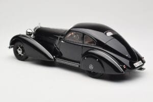 Mercedes 540K Autobahn Kurier Juodas BoS Models 1:18 BOS003 Derva - nuotrauka 5 iš 6