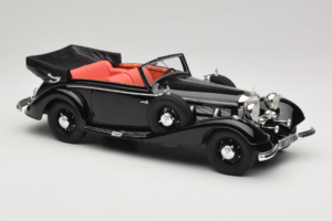 Mercedes 540K Kabrioletas Juodas Cult Models 1:18 CML184-1 Metalas - nuotrauka 4 iš 6