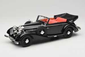 Mercedes 540K Kabrioletas Juodas Cult Models 1:18 CML184-1 Metalas