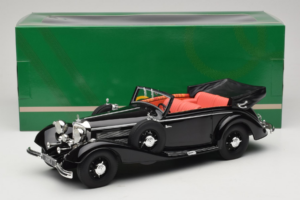 Mercedes 540K Kabrioletas Juodas Cult Models 1:18 CML184-1 Metalas - nuotrauka 6 iš 6