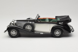 Mercedes 540K Kabrioletas Juodas Sidabrinis Cult Models 1:18 CML184-3 Metalas - nuotrauka 3 iš 6