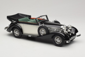 Mercedes 540K Kabrioletas Juodas Sidabrinis Cult Models 1:18 CML184-3 Metalas - nuotrauka 4 iš 6