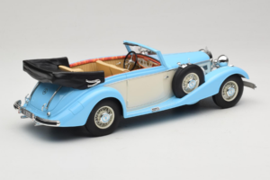 Mercedes 540K Kabrioletas Mėlynas Baltas Cult Models 1:18 CML184-2 Metalas - nuotrauka 2 iš 6