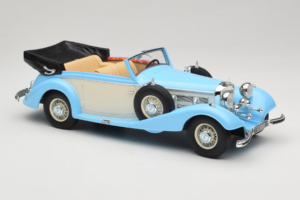 Mercedes 540K Kabrioletas Mėlynas Baltas Cult Models 1:18 CML184-2 Metalas - nuotrauka 4 iš 6