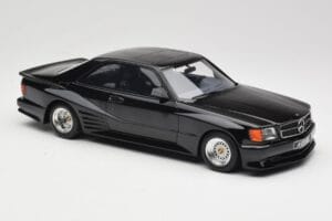 Mercedes 560 SEC W126 Koenig Juodas Otto 1:18 OT1134 Derva - nuotrauka 4 iš 6