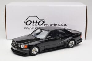 Mercedes 560 SEC W126 Koenig Juodas Otto 1:18 OT1134 Derva - nuotrauka 6 iš 6