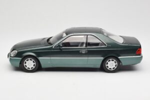 Mercedes 600 SEC W140 Coupe Green Metallic KK-Scale 1:18 KKDC180343 Metalas - nuotrauka 3 iš 6