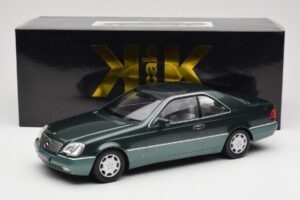 Mercedes 600 SEC W140 Coupe Green Metallic KK-Scale 1:18 KKDC180343 Metalas - nuotrauka 6 iš 6