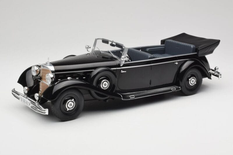 Mercedes 770 W150 Juodas MCG 1:18 MCG18207 Metalas