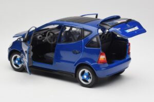 Mercedes A-Class W168 Tamsiai Mėlynas Maisto 1:18 B66005219 Metalas - nuotrauka 5 iš 8