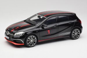 Mercedes A-Class W176 AMG Juodas Norev 1:18 183596 Metalas