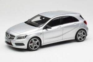 Mercedes A-Class W176 Polar Sidabrinis Norev 1:18 B66960139 Metalas