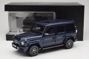 Mercedes AMG G 63 L W465 Tamsiai Mėlynas Norev 1:18 B66960663 Metalas - nuotrauka 8 iš 8