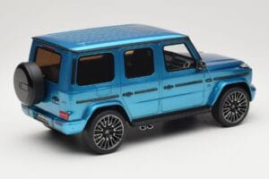 Mercedes AMG G63 W463 Hyper Blue Magno GT Spirit 1:18 GT925 Derva - nuotrauka 2 iš 6