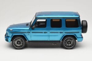 Mercedes AMG G63 W463 Hyper Blue Magno GT Spirit 1:18 GT925 Derva - nuotrauka 3 iš 6