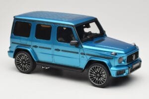 Mercedes AMG G63 W463 Hyper Blue Magno GT Spirit 1:18 GT925 Derva - nuotrauka 4 iš 6