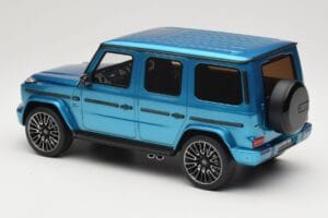 Mercedes AMG G63 W463 Hyper Blue Magno GT Spirit 1:18 GT925 Derva - nuotrauka 5 iš 6