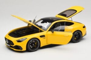 Mercedes AMG GT 43 C192 Turbo Sun Yellow NZG 1:18 B66960587 Metalas - nuotrauka 2 iš 8