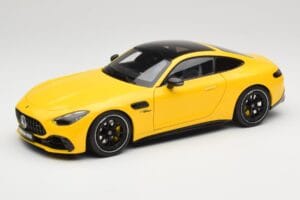 Mercedes AMG GT 43 C192 Turbo Sun Yellow NZG 1:18 B66960587 Metalas