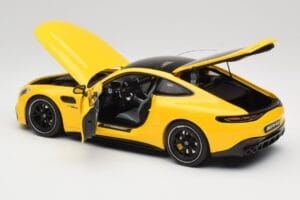 Mercedes AMG GT 43 C192 Turbo Sun Yellow NZG 1:18 B66960587 Metalas - nuotrauka 5 iš 8